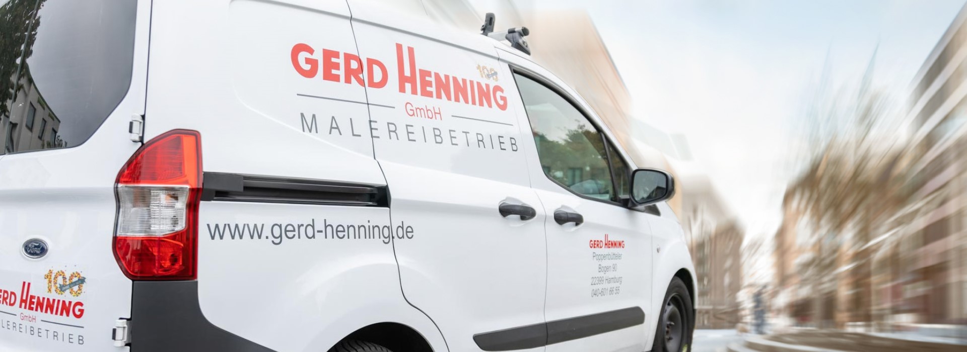Die Hamburger Malerfirma GERD HENNING Malereibetrieb GmbH wurde 1923 gegründet und hat ihren Firmensitz heute in Hamburg Poppenbüttel.